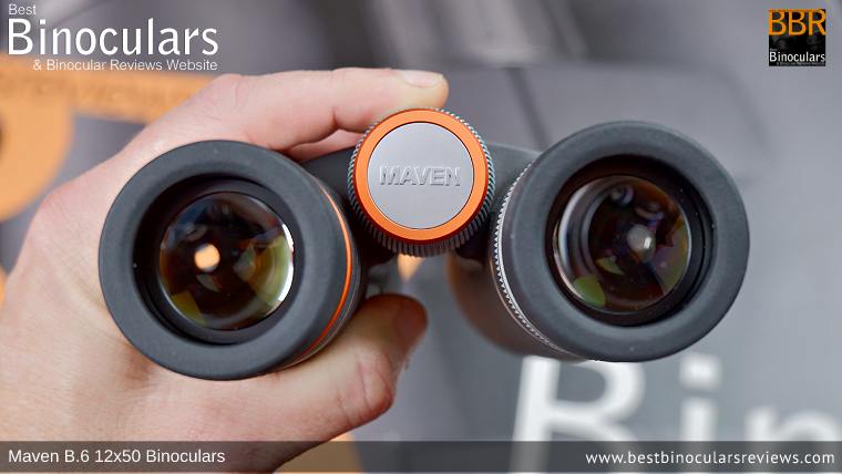 Adjusting the Focus Wheel on the Maven B.6 12x50 Binoculars