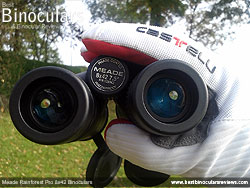 Focusing with gloves - the Meade Rainforest Pro 8x42 Binoculars