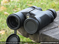 Lens Covers on the Meade Rainforest Pro 8x42 Binoculars