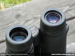 Eyecups on the Meade Rainforest Pro 8x42 Binoculars