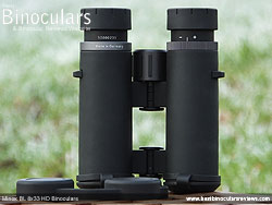 Underside of the Minox BL 8x33 HD Binoculars