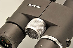 Minox HG 8x43 Binoculars Focus Wheel