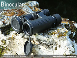 Objective Lens Covers on the Opticron DBA VHD 10x42 Binoculars