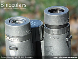 Diopter Adjustment on the Opticron Discovery WP PC 8x32 Binoculars