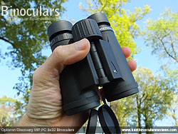 Size of the Opticron Discovery WP PC 8x32 Binoculars