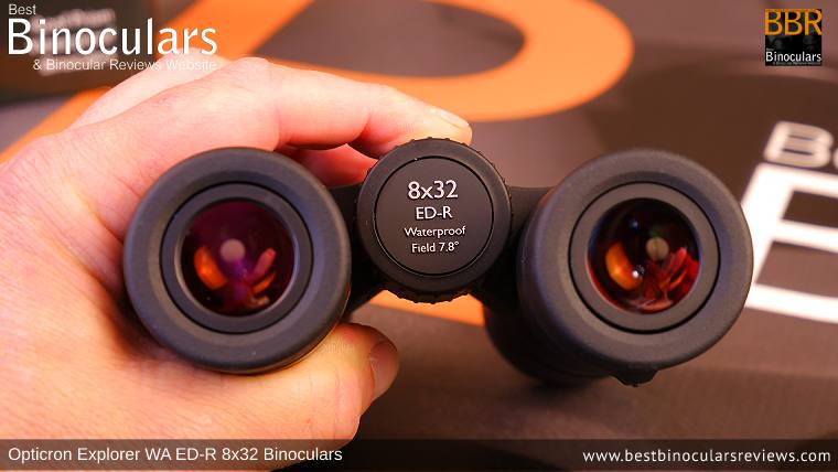 Focusing the Opticron Explorer WA ED-R 8x32 Binoculars