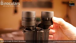 Diopter Adjustment on the Opticron Imagic 16x42 Image Stabilized Binoculars