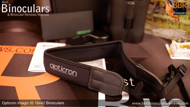 Neck Strap for the Opticron Imagic 16x42 Image Stabilized Binoculars