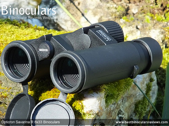 Objective Lenses on the Opticron Savanna R 8x33 Binoculars