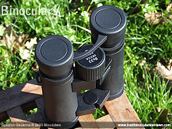 Rain Guard on the Opticron Savanna R 8x33 Binoculars