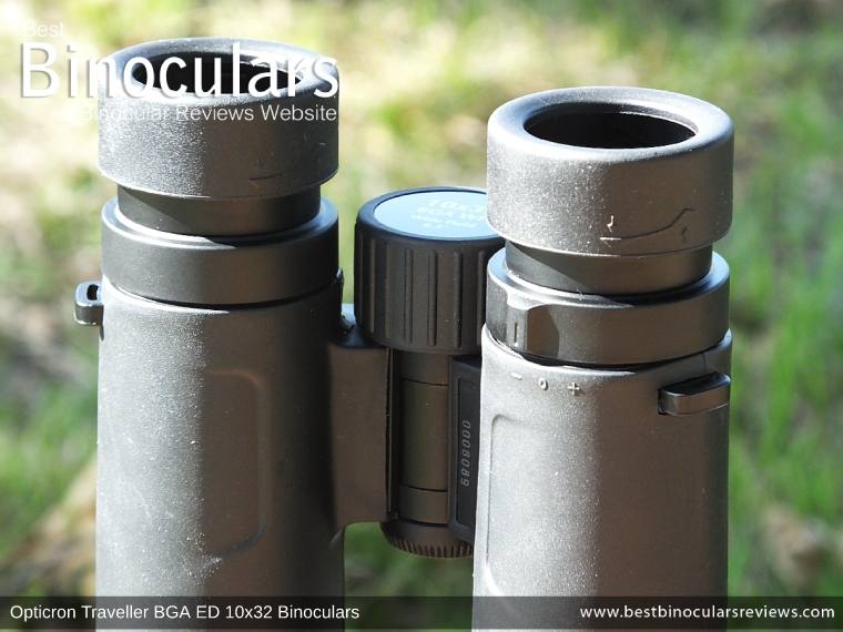 Diopter Adjustment on the Opticron Traveller BGA ED 10x32 Binoculars