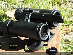 Objective Lenses on the Snypex Knight ED 10x32 Binoculars