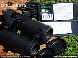 Cleaning Cloth & Opticron Verano BGA HD 8x42 Binoculars