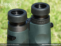 Diopter Adjustment on the Pentax 8x43 DCF ED Binoculars