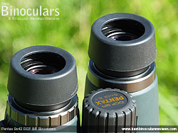 Eyecups on the Pentax 9x42 DCF BR Binoculars