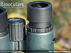 Diopter Adjustment on the Pentax AD 9x32 WP Binoculars