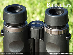 Diopter Adjustment on the Pentax DCF NV 8x36 Binoculars