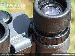 Diopter Adjustment on the Pentax Papilio 8.5x21 Binoculars