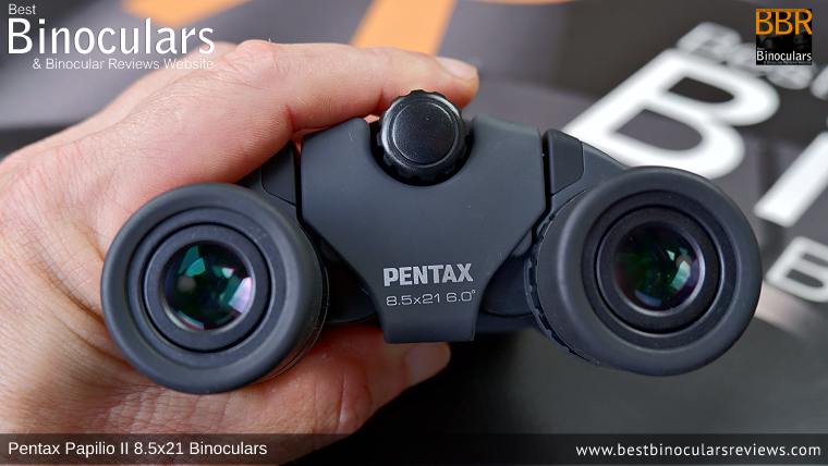 Focusing the Pentax Papilio II 8.5x21 Binoculars