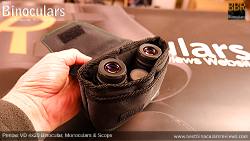 Inside the Carry Case & Pentax VD 4x20 Binoculars, Monocular & Spotting Scope