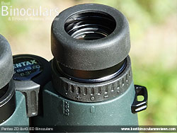 Diopter Adjustment on the Pentax ZD 8x43 ED Binoculars