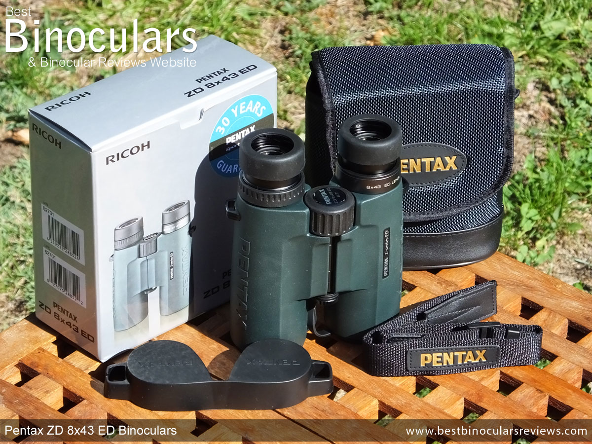 Pentax ZD 8x43 ED Binoculars Review