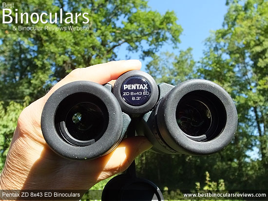 Focusing the Pentax ZD 8x43 ED Binoculars