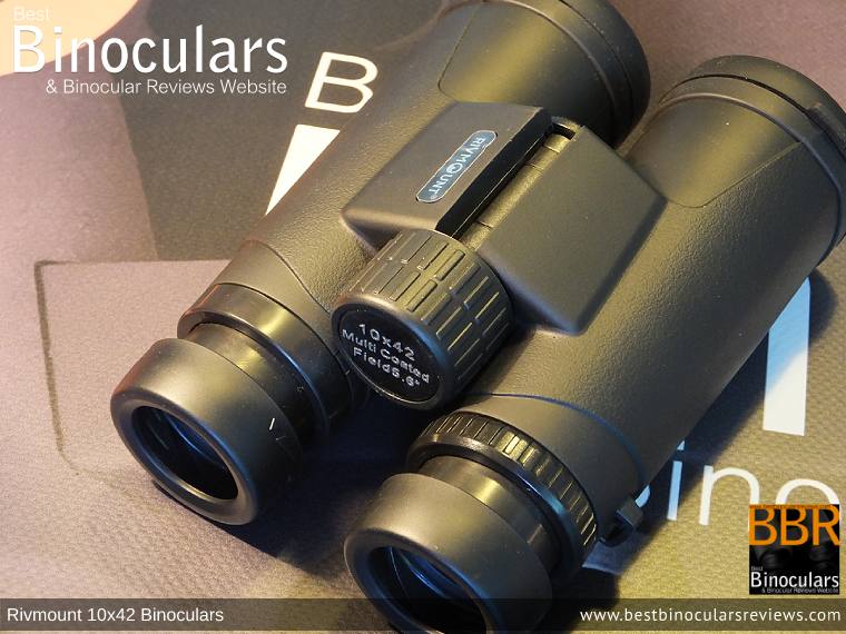 Focus Wheel on the Rivmount 10x42 Binoculars