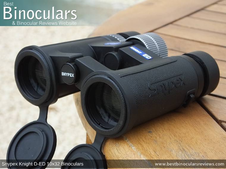 Objective Lenses on the Snypex Knight D-ED 10x32 Binoculars