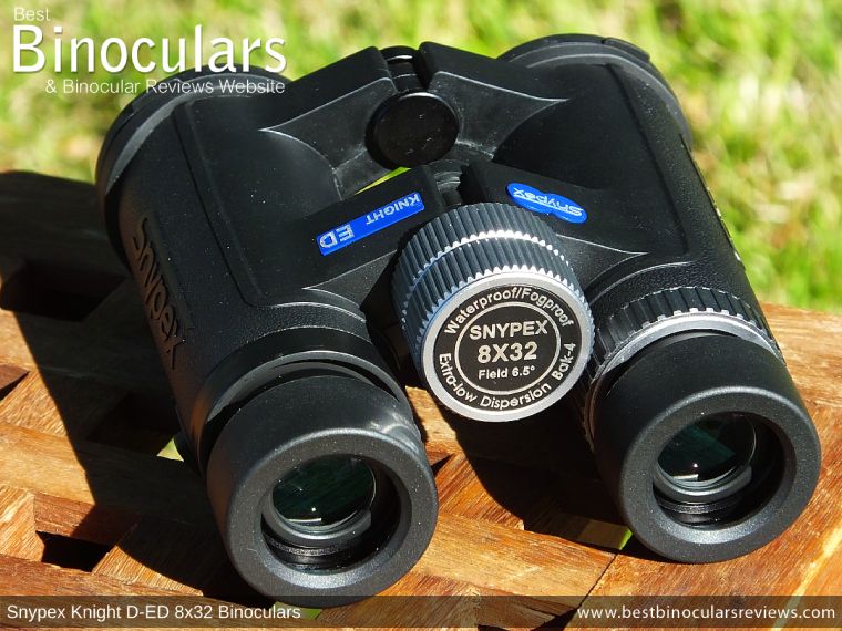 Focus Wheel on the Snypex Knight D-ED 8x32 Binoculars