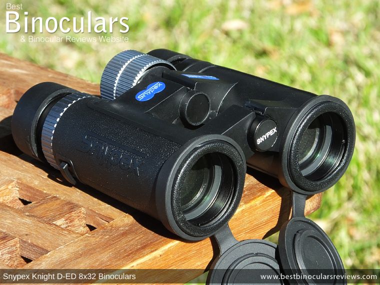 Objective Lenses on the Snypex Knight D-ED 8x32 Binoculars