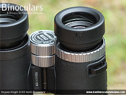 Diopter Adjustment on the Snypex Knight D-ED 8x42 Binoculars