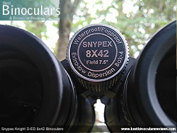 Focus Wheel on the Snypex Knight D-ED 8x42 Binoculars