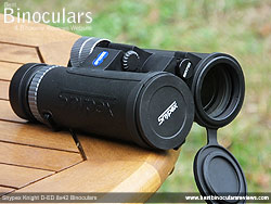 Lens Covers on the Snypex Knight D-ED 8x42 Binoculars