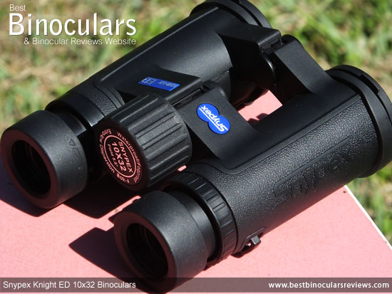 Focus Wheel on the Snypex Knight ED 10x32 Binoculars