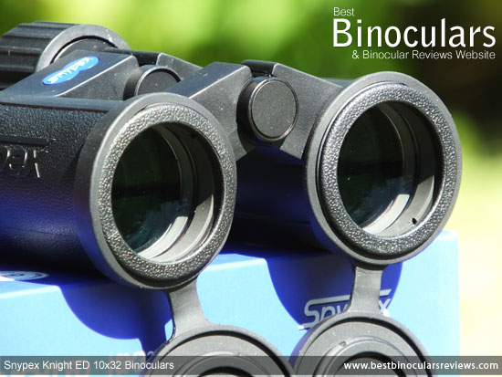 Objective Lenses on the Snypex Knight ED 10x32 Binoculars