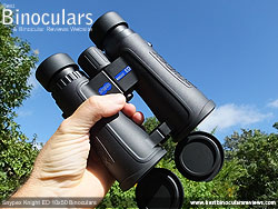 Openbridge design of the Snypex Knight ED 10x50 Binoculars