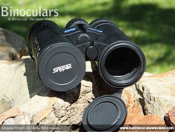 Lens Covers on the Snypex Knight ED 8x42 Binoculars