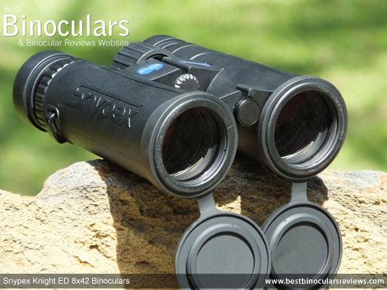 Objective Lenses on the Snypex Knight ED 8x42 Binoculars