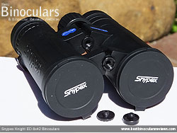 Objective Lenses on the Snypex Knight ED 8x42 Binoculars