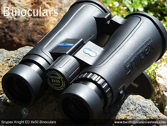 Focus Wheel on the 8x50 Snypex Knight ED Binoculars