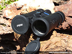 Lens Covers on the Snypex Knight ED 8x50 Binoculars