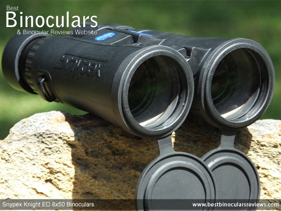 50mm Objective Lenses on the Snypex Knight ED 8x50 Binoculars