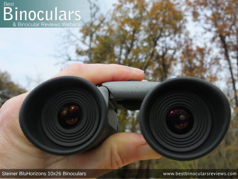 Adjusting the Focus Wheel on the Steiner BluHorizons 10x26 Binoculars