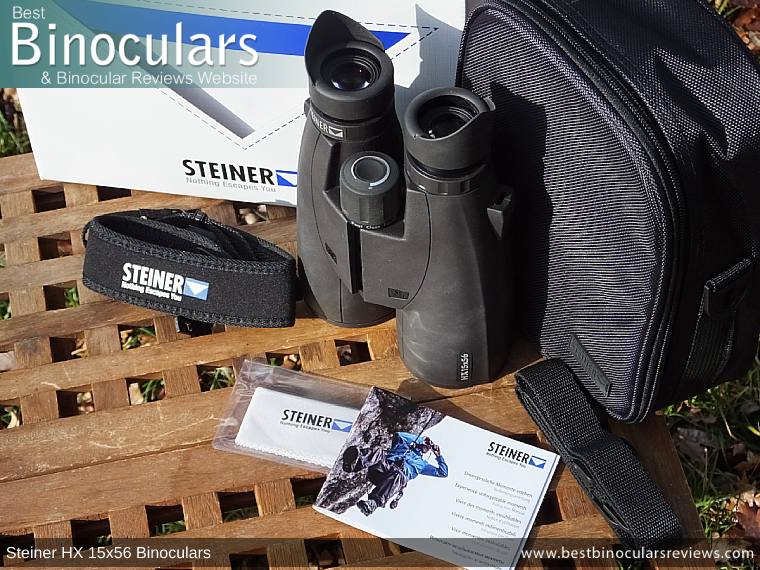 Accessories for the Steiner HX 15x56 Binoculars