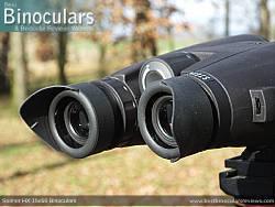 Eyecups on the Steiner HX 15x56 Binoculars