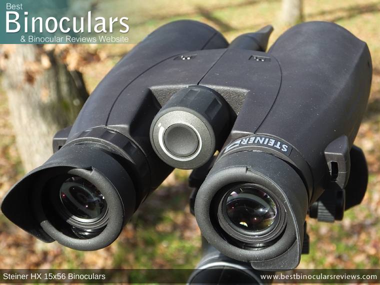 Focus Wheel on the Steiner HX 15x56 Binoculars