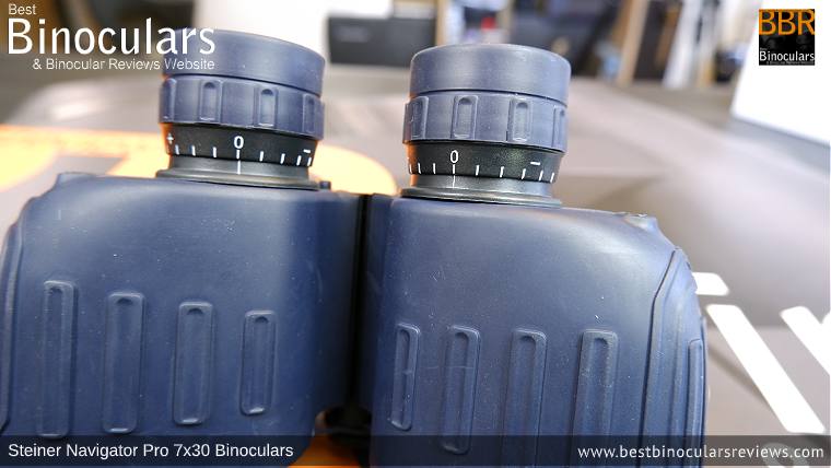 Diopter Adjustment on the Steiner Navigator Pro 7x30 binoculars