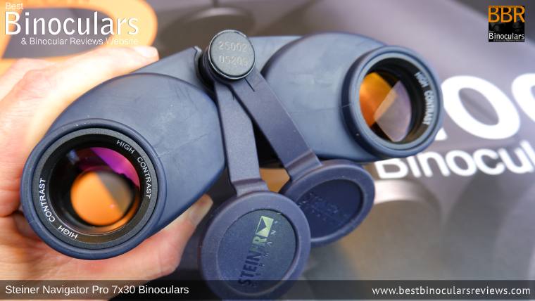 Objective Lenses on the Steiner Navigator Pro 7x30 binoculars