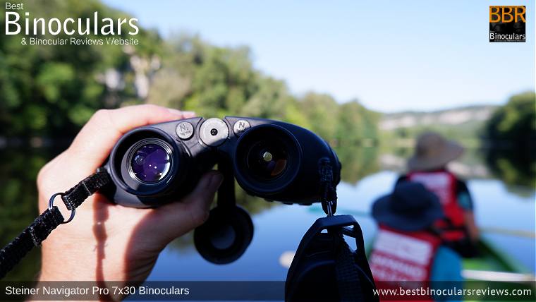 Ocular Lenes on the Steiner Navigator Pro 7x30 binoculars